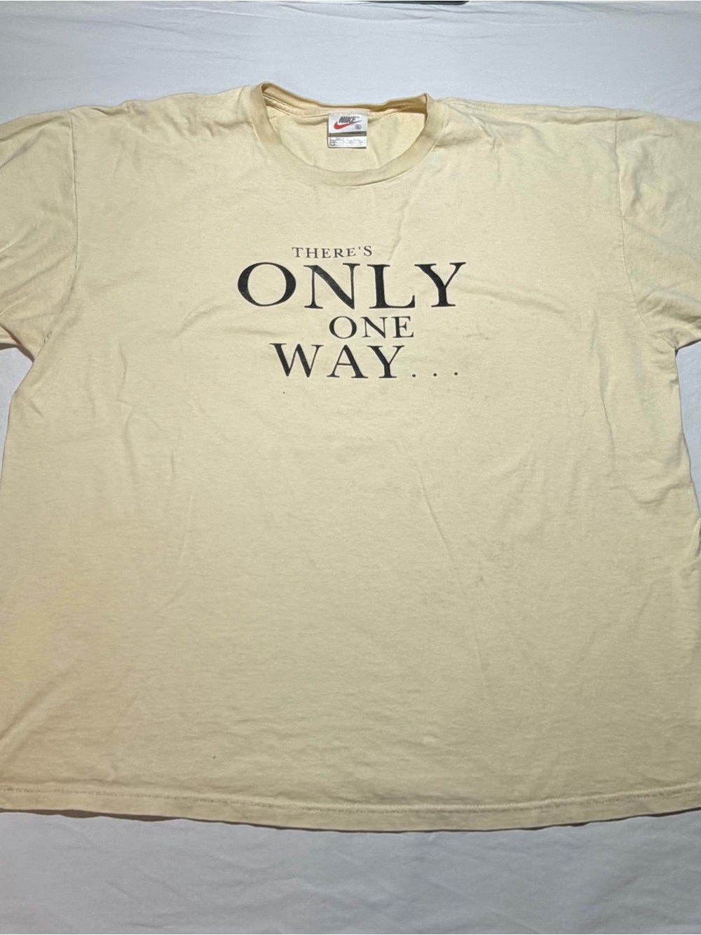 Nike 90’s "There's Only One Way" t-shirt